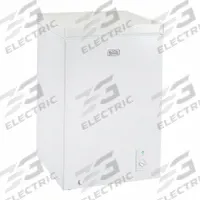 BLACK & DECKER Chest Freezer: White, 3.5 cu ft Capacity, 33 1/2 in x 21 1/2 in x 21 3/4 in (MPN BCFK356). Key specifications — attr1282519: No; attr1282541: BLACK & DECKER.