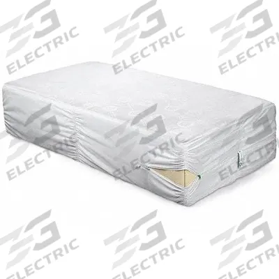 CLEANREST Crib Mattress: 52 in Overall Lg, 27 in Overall Wd, 6 in Overall Ht - CozyFit Cot & Crib Sheets & Encasements