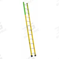 LOUISVILLE LADDER Straight Ladder: 12 ft Ladder Size, Fiberglass, 375 lb Load Capacity, 25 lb Wt (MPN FE8912). Key specifications — Color: Yellow; Brand: LOUISVILLE LADDER; Included Features: Side Rail Bumpers; Shoe Type: Slip-Resistant.