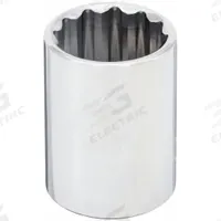 WESTWARD Socket: Metric, 1/2 in Drive Size, 20 mm Socket Size, 12-Point, Std, Chrome, Socket (MPN 53YU71). Key specifications — attr1204417: WESTWARD; attr1204392: Chrome.