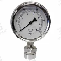 KODIAK CONTROLS Pressure Gauge: 0 psi to 100 psi, KC301, 4 in Dial, 316 Stainless Steel, Mineral Oil (MPN KC301L40100/DSM3511). Key specifications — Brand: KODIAK CONTROLS; Gauge Case Liquid: Glycerin; Seal Fill Liquid: Mineral Oil; Gauge Case Material: 304 Stainless Steel; Seal Lower Housing Material: 316 Stainless Steel; Accuracy: ±1.00%; Gauge Wetted Parts: Stainless Steel.