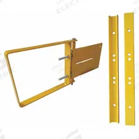 CONDOR Single-Door Metal: Steel, For 37 1/2 in to 41 1/2 in Opening Wd, 11 3/4 in x 1 1/2 in, Adj (MPN 31TT73). Key specifications — Brand: CONDOR; Includes Lock: No; Mounting Location: Railing; Gate Finish/Color: Powder-Coated Yellow.