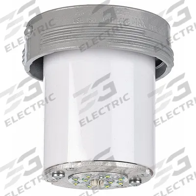 HUBBELL KILLARK Light Fixture: 1,625 lm, T5 Temp Code, 5000K, 16 W, 120 to 277V AC - Hazardous Location Light Tanks