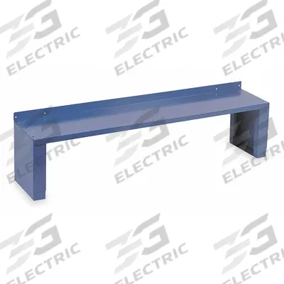 STANLEY VIDMAR Shelf Riser: 72 in Overall Wd, 12 in Overall Dp, Blue - Risers for Workbenches