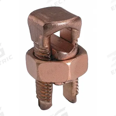 BURNDY Split-Bolt Connector: For Wire Size 8 AWG – 10 AWG, Copper Body Material - Split Bolts