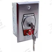 AMERICAN GARAGE DOOR SUPPLY Keyswitch: Open-Close, Momentary Contacts, Outdoor, Flush Mount (MPN HBFSX-1). Key specifications — Includes: Keyswitch; Manufacturer Part Number: HBFSX-1; Brand: AMERICAN GARAGE DOOR SUPPLY; Contact Form: Momentary Contacts; Control Functions: Open-Close; For Location: Outdoor; Mounting Location: Flush Mount; Product Type: Keyswitch.