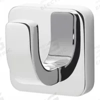 SPEAKMAN Robe Hook: 2 1/4 in x 2 1/4 in x 1 3/4 in, Brass, Polished, 38 lb Wt Capacity (MPN SA-2406). Key specifications — Brand: SPEAKMAN; Material: Brass.