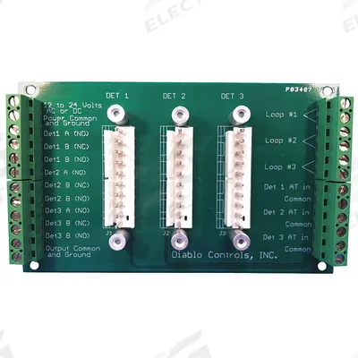 DIABLO CONTROLS, INC. DIABLO CONTROLS - Loop Racks for Vehicle Detectors