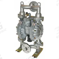DAYTON Double Diaphragm Pump: Aluminum Body, 1 1/2 in, Flange Connection with NPT Threads, 115 gpm (MPN 3HJX1). Key specifications — Brand: DAYTON; Seat Material: Santoprene; Check Valve Material: EPDM.