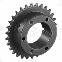 TSUBAKI Sprocket: For 50 Chain, 30 Teeth, 5.979 in Pitch Dia, 6.321 in Outside Dia, Steel (MPN 50Q30). Key specifications — attr85388: TSUBAKI; attr305233: Q1.