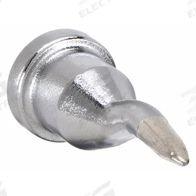 WELLER Soldering Tip: LT Series, Bent Chisel, 1.2 mm W - LT Series Soldering Tips