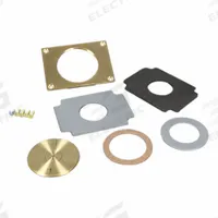 WIREMOLD Floor Box Cover: Rectangular, Gold, Brass, Brushed, 3 1/8 in L x 4 3/16 in W x 1/2 in H (MPN 829CK-1/2). Key specifications — Brand: WIREMOLD; Color: Gold; Cover Shape: Rectangular; Finish: Brushed; Material: Brass.
