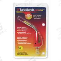 TURBOTORCH Self Igniting Torch Tip: Swirl Flame, Trigger-Start, For Use With G-4/PLF-A5, 5/16 in (MPN 0386-0819). Key specifications — Compatible Torch Manufacturer Part Number: PLF-A5; Connection Type: Quick Connect; Manufacturer Part Number: 0386-0819; Brand: TURBOTORCH.