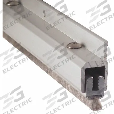 PEMKO Door Weatherstripping: Brush Insert, 84 in Lg, 2 3/8 in Wd - Door Astragals