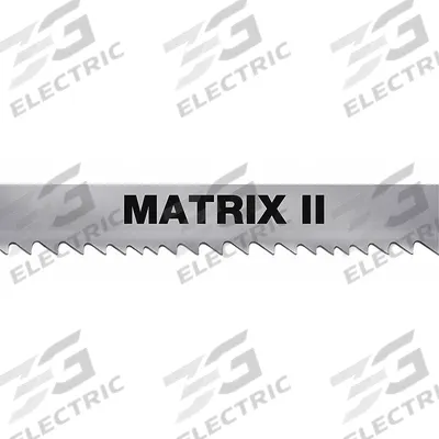 MORSE Band Saw Blade: Bi-Metal, Matrix II, Aluminum/Carbon Steel/Structural Steel - General Purpose Metal Cutting Blades