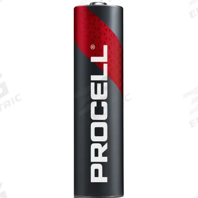 DURACELL PROCELL Battery: AAA, Everyday, Alkaline, 1.5V DC, Procell Constant