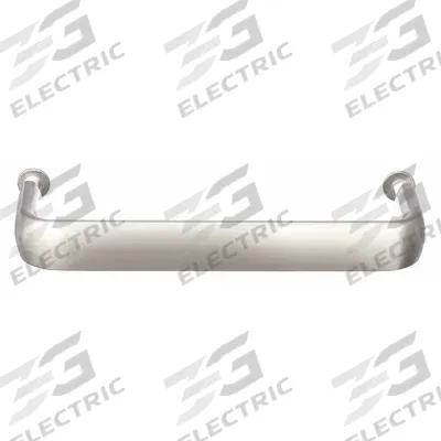 SUGATSUNE Pull Handle: Threaded Holes, Stainless Steel, Silver, #6-32 Screw Size - Standard Pull Handles