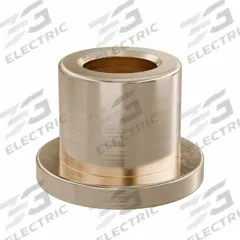 Flanged Sleeve Bearing: Bronze, SAE 841, 6 mm Bore, 10 mm OD, 10 mm Lg, -35°F to 300°F, 10 PK (MPN FFM0610-10B). Key specifications — System of Measurement: Metric; Material Grade: SAE 841; Flange Type: Flanged; Brand: OILITE.