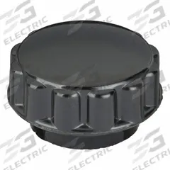 DAVIES Hand Knob: Fluted, Thermoset, #10-32 Thread, 60 mm Thread Lg, 0.88 in Dia (MPN 2965BW). Key specifications — Brand: DAVIES.