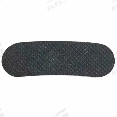 TENSABARRIER Floor Protector: Black (MPN 66RUBBER) - Bases for Retractable Belt Post Barriers