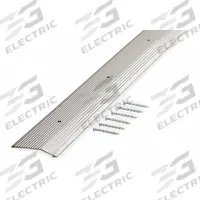 APPROVED VENDOR Carpet Seam Binder: Aluminum, Silver, Polished, 2 in Overall Wd, 6 ft Overall Lg (MPN 2RRU8). Key specifications — Material: Aluminum; Brand: APPROVED VENDOR.