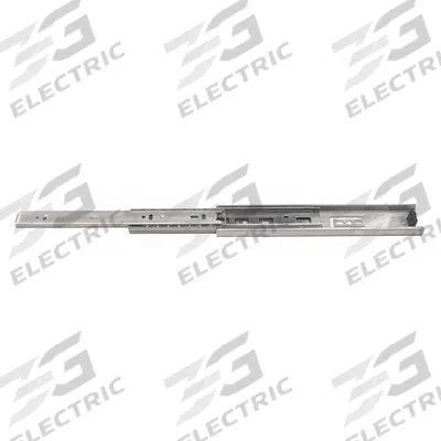 SUGATSUNE Drawer Slide: Ball Bearings, Side, Full Extension, 7 7/8 in Closed Lg - Ball Bearing Drawer Slides