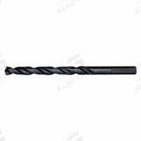 MILWAUKEE Jobber Length Drill Bit: 19/64", 135° Split Point, Black Oxide HSS, Parabolic Flute (MPN 48-89-2725). Key specifications — attr1225567: 0.2969.