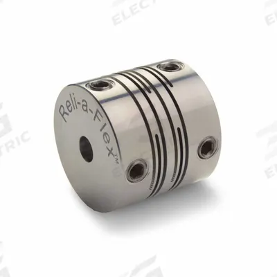 RULAND MANUFACTURING Slit Coupling: 3 mm Bore Dia 1, 3 mm Bore Dia 2 - Short Set Screw Slit Couplings