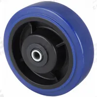 APPROVED VENDOR Caster Wheel: 6 in Wheel Dia., 2 in Wheel Wd, Polyurethane, 1,100 lb Load Rating (MPN 400K31). Key specifications — Brand: APPROVED VENDOR; Wheel/Tread Color: Blue.