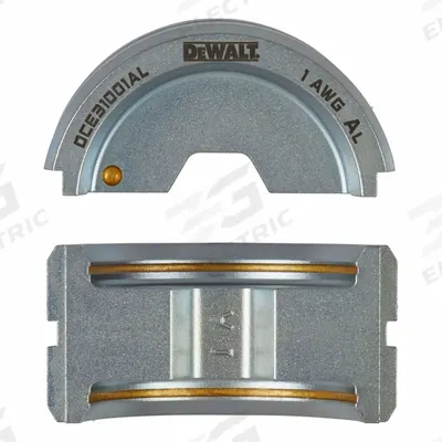 DEWALT Die Set: For DCE310, U-Die - DEWALT Crimper Jaws & Dies