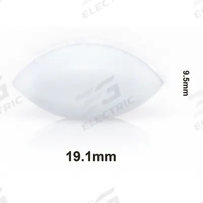 SP SCIENCEWARE Stirring Bar: Egg, Alnico, 19.1 mm Overall Lg, 9.5 mm Dia, Autoclavable - Egg Shaped Stir Bars