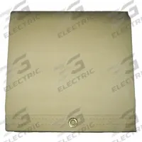 MAURITZON Tarp: 12 ft Lg, 7.75 ft Wd, Heavy Duty, 20 mil, Vinyl, Tan, 14.5 oz/sq yd, Waterproof (MPN IHT-10-0812). Key specifications — Color: Tan; Brand: MAURITZON; Resistance Properties: Flame Retardant.