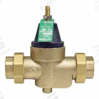 WATTS Water Pressure Reducing Valve: NPT x NPT, 1 in Pipe Size, Cast Copper Silicon Alloy, NPT x NPT (MPN LFN45BM1-DU). Key specifications — Brand: WATTS; Low-Lead Compliance: Low-Lead Compliant.