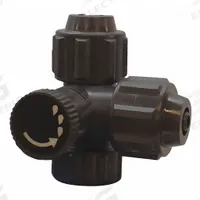 PULSAFEEDER Valve: Valve, Bleeder, Polypropylene Body, 1/2 in Tube Inlet, 1/2 in Tube Discharge (MPN L3300T03-FPP). Key specifications — Compatible Manufacturer Model Number: LPH7SA-PTC3-XXX; Product Type: Valve; Compatible Brand: Pulsatron; Body Material: Polypropylene.