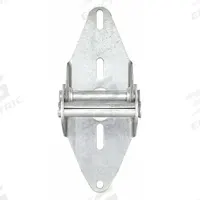 AMERICAN GARAGE DOOR SUPPLY Garage Door Hinge: Steel, 7 1/4 in Leaf Ht, 2 13/16 in Leaf Wd, 2 PK (MPN H411). Key specifications — Hinge Number: #4; Brand: AMERICAN GARAGE DOOR SUPPLY; Corner Type: Rounded.