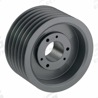 APPROVED VENDOR V-Belt Pulley: 8V1320, 6 Groove, 13.2 in OD, Bushed Bore - Bushed-Bore Cast-Iron Wedge V-Belt Pulleys