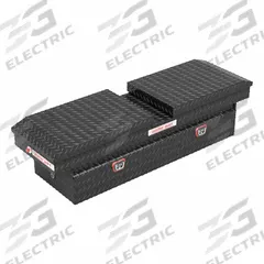 WEATHER GUARD Crossover Truck Box: Crossover Truck Box, Gull Wing Lid Lid, 72 in Overall Wd, Black (MPN 124-5-04). Key specifications — Color: Gloss Black; Brand: WEATHER GUARD.