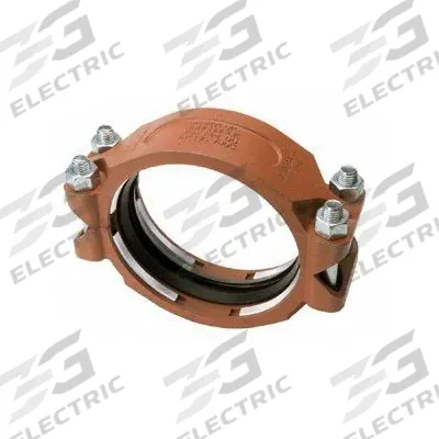 GRUVLOK Clamp Coupling: Bolted, 3 in x 3 in, Ductile Iron, NBR Seal, 600 psi - Grooved Pipe Couplings