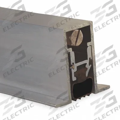 PEMKO Automatic Door Bottom: Aluminum, 36 in Lg, 7/8 in Wd - Automatic Door Bottoms