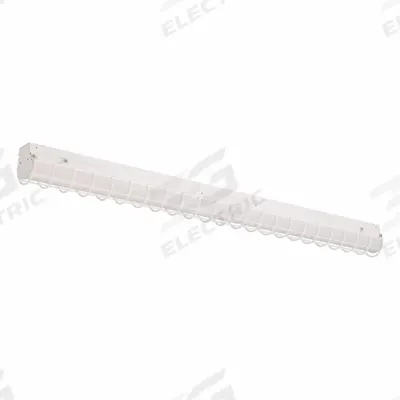 DAYBRITE Wire Guard: 4 ft Lg, White - Guards, Protectors & Battery Backups