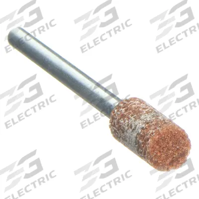 NORTON Vitrified Mounted Point: 1/4 in Dia, Aluminum Oxide, 60 Grit - General Purpose Mounted Points for Carbon Steel