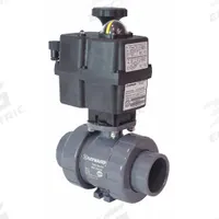 HAYWARD FLOW CONTROL Electrically Actuated Two-Way Ball Valve: 3/4 in, CPVC, 24 to 265V AC/DC (MPN ECPTBH207STE). Key specifications — Brand: HAYWARD FLOW CONTROL; Actuator Features: Heater.