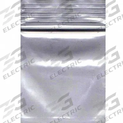 APPROVED VENDOR Reclosable Bag: 2 mil Thick, 4 in Wd, 6 in Lg, Hang Hole Not Included - Single-Zip Reclosable Poly Bags