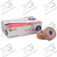 FIRST AID ONLY Adhesive Elastic Tape: Tan, 5 yd Roll Lg, 1 in Tape Wd, Standalone, 12 PK (MPN M656). Key specifications — Unitized: Bulk; Brand: FIRST AID ONLY; Manufacturer Part Number: M656; Elasticity: Elastic; Sterility: Non-Sterile; Adhesiveness: Adhesive; Latex Content: Latex Free; Standards: ANSI/ISEA Z308.1-2015.