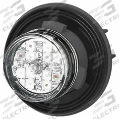 CODE 3 Hide-A-Blast Vehicle Light: Perimeter Flashing Warning Light, Blue/Red, 6.6 W Watt, Clear (MPN CD9012-PI-RB). Key specifications — Brand: CODE 3; Lens Color: Clear; Number of Flash Patterns: 69; Installation Type: Permanent; Operating Voltage: 12 to 24V; Light Class Rating: SAE Class 1.