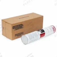 LINCOLN ELECTRIC Hardfacing Stick Electrode: Wearshield FROG MANG, 1/4 in x 14 in, 10 lb, 50 HRC (MPN ED033133). Key specifications — Brand: LINCOLN ELECTRIC; Maximum Rockwell Hardness (As Welded): 50 HRC.