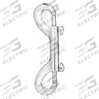 APPROVED VENDOR Double Carabiner: 2 Snaps, 85 lb Working Load Limit, Safety Snap, Zinc (MPN 1RCB1). Key specifications — Application Restrictions: Not for Fall Protection; Brand: APPROVED VENDOR; Opening Type: Safety Snap.