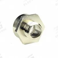 GIOVENZANA: M16 Male to 1/2" NPT Female, Nickel-Plated Brass, 30 mm x 26 mm x 21 mm (MPN 12903020). Key specifications — Brand: GIOVENZANA; Adapter Type: M16 Male to 1/2" NPT Female; Construction: Nickel-Plated Brass; Dimensions: 30 mm x 26 mm x 21 mm.