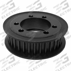 APPROVED VENDOR Timing Belt Pulley: Curvilinear, Bushed, For HTD Timing Belt Section, 44 Teeth (MPN QD44-8M-20). Key specifications — Brand: APPROVED VENDOR; Finish: Black Oxide; For Belt Series: PowerGrip® HTD®; For Bushing Size: SDS.