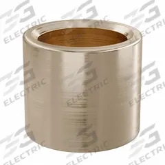 Sleeve Bearing: Bronze, SAE 841, 3/4 in Bore, 1 in OD, 7/8 in Lg, 50,000 lb/sq in-fpm Max PV, 10 PK (MPN AA1049-02B). Key specifications — System of Measurement: Inch; Material Grade: SAE 841; Brand: OILITE.